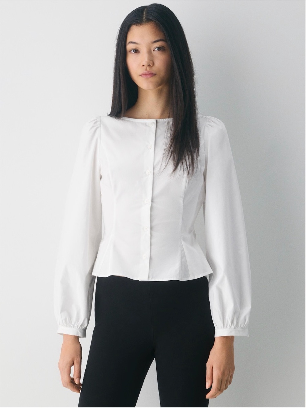 Aritzia Convey Poplin Top